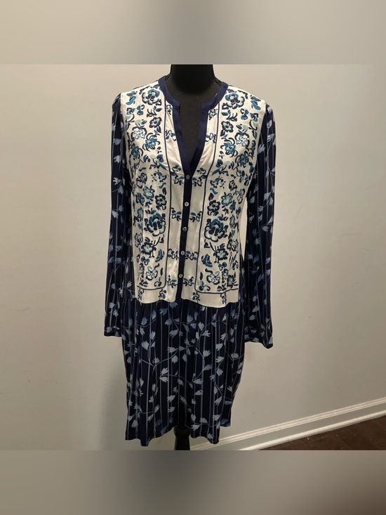 TINY Anthropologie Dresses & Skirts - Anthropologie TINY Brand Semele Shirt Dress SizeM Floral Boho Vintage Americana